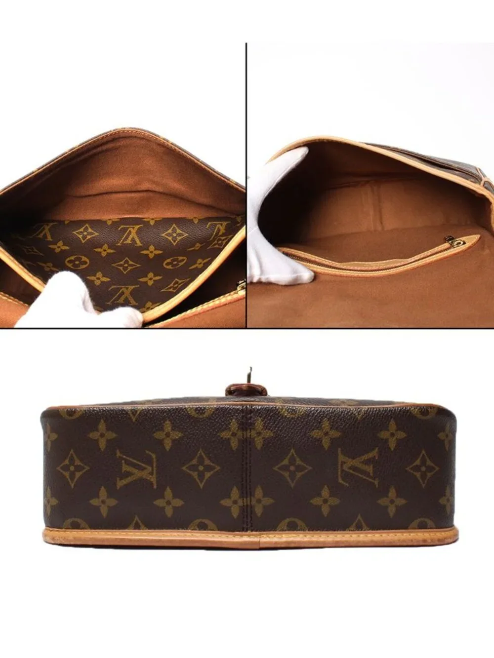Louis Vuitton Shoulder Bag Crossbody Sologne Monogram